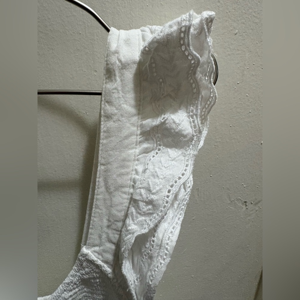 NWT Old Navy XXL White Embroidered-Strap Midi/Long Dress - Picture 5 of 8